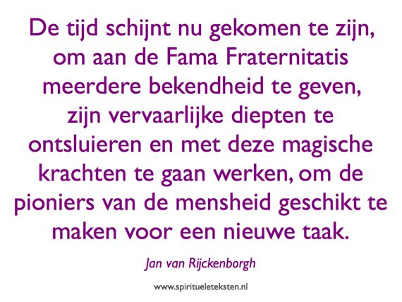 Fama Fraternitatis 400 jaar citaat spirituele teksten Jan van Rijckenborgh 570