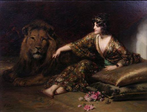 leeuw en vrouw Adolphe Weisz