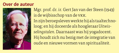 Mgr prof dr ir Gert Jan van der Steen wijbisschop van de VKK
