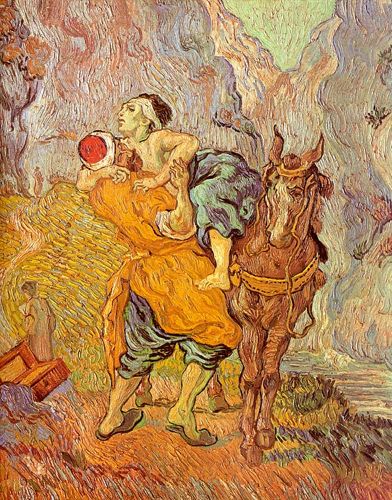 Vincent van-Gogh-Barmhartige Samaritaan