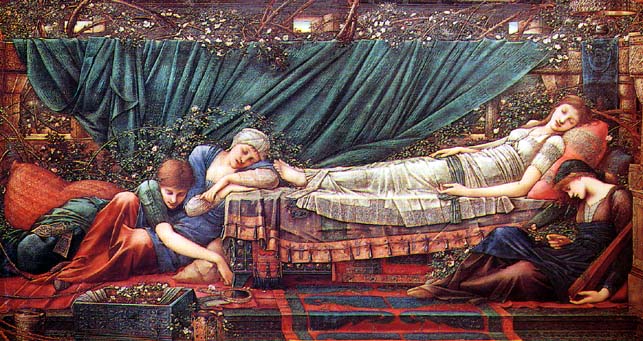 The sleeping beauty Edward Burne Jones 1