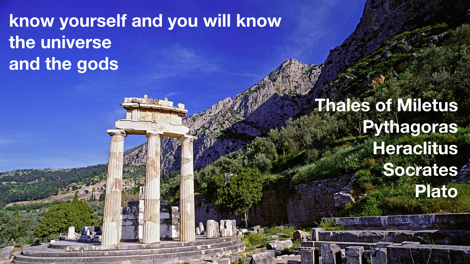 De van Apollo in Delphi – gnosis seauaton, ken | Pentagram