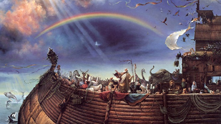 zakdoek Verzoenen Berucht Het verhaal over Noach, de ark, de zondvloed en de regenboog – Genesis 6,  7, 8 en 9 – Herziene Statenvertaling | Spirituele teksten – blog van  Pentagram boekwinkel